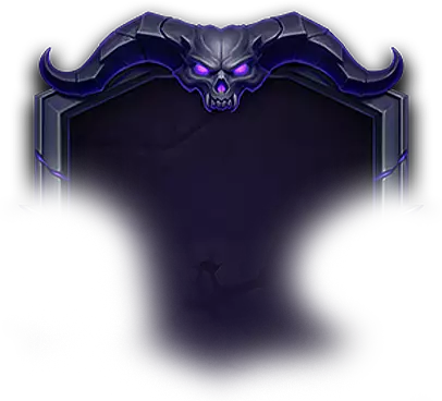 暗黑風格卡片框容器圖